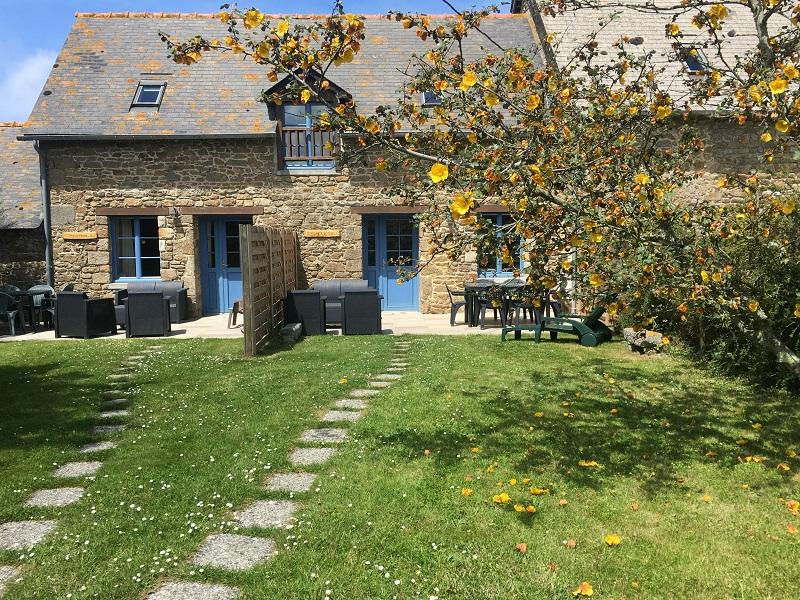 Jardin gîte Le Grand Bé — Saint-Malo