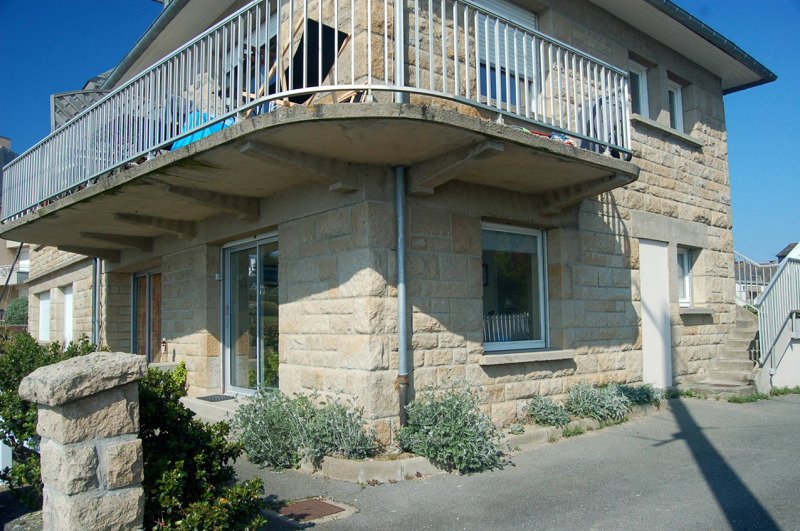 Sea view balcony Le Pont gite — Saint-Malo