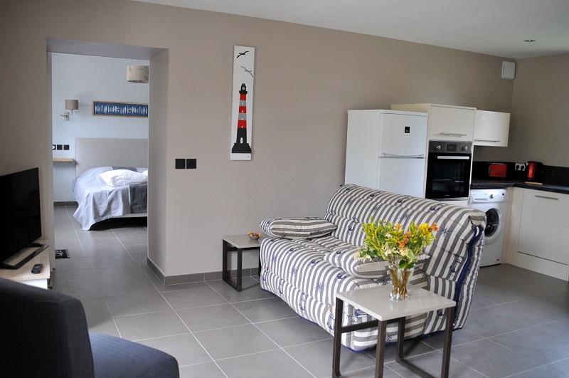 Salon gîte Les Minquiers 4★ — Saint-Malo